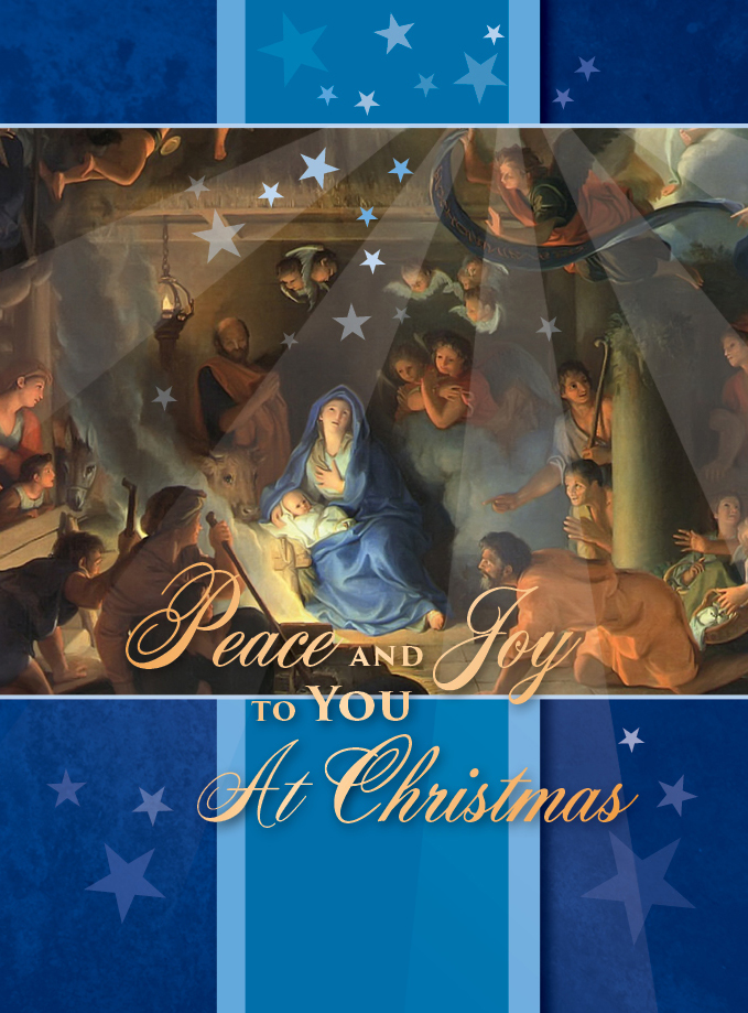 Holy Family Christmas Card